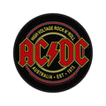 AC/DC Circular Standard Patch: High Voltage Rock N Roll
