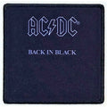 AC/DC Standard Patch: Back In Black 2