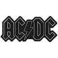 AC/DC Standard Patch: Black Logo