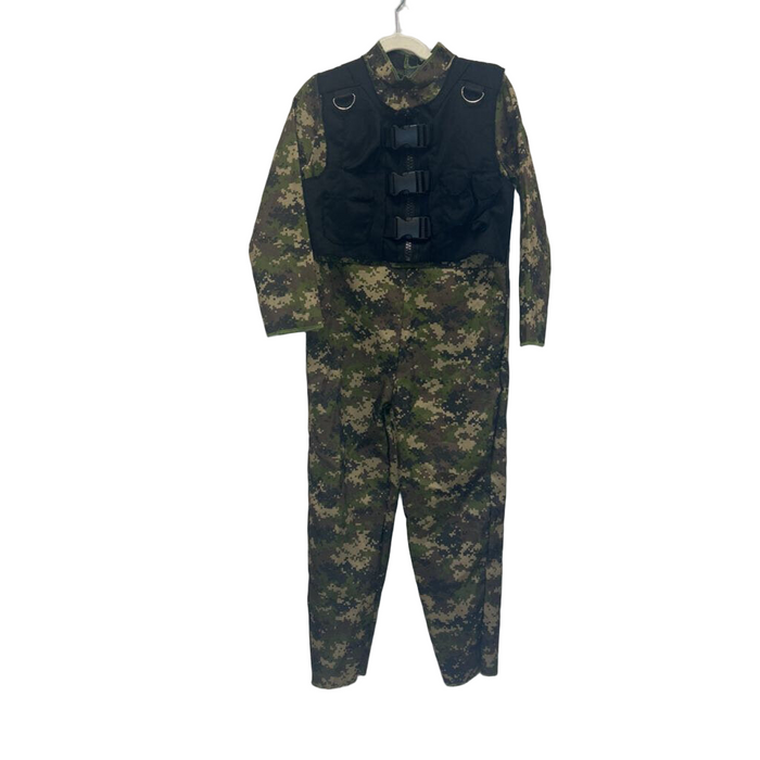 Army Jumpsuit/No Helmet