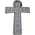 Black Sabbath Pin Badge: Cross