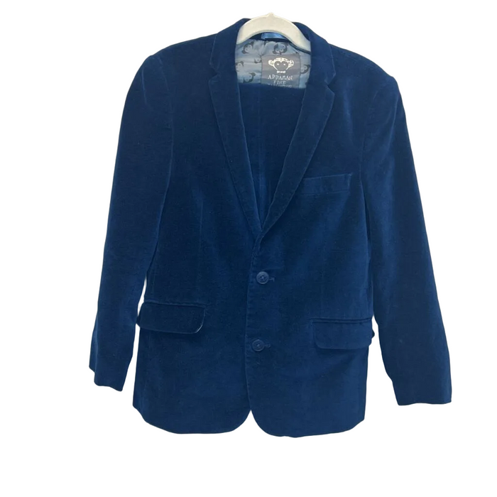 Blue Velvet Suit Set/Velvet