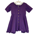 Button Front Twirl Dress
