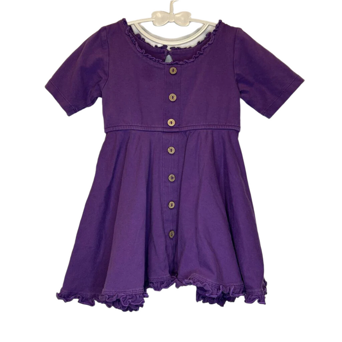Button Front Twirl Dress