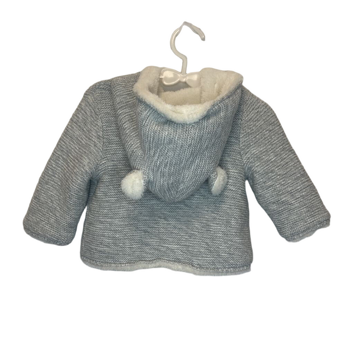 Button Up Fur Lined Hoodie