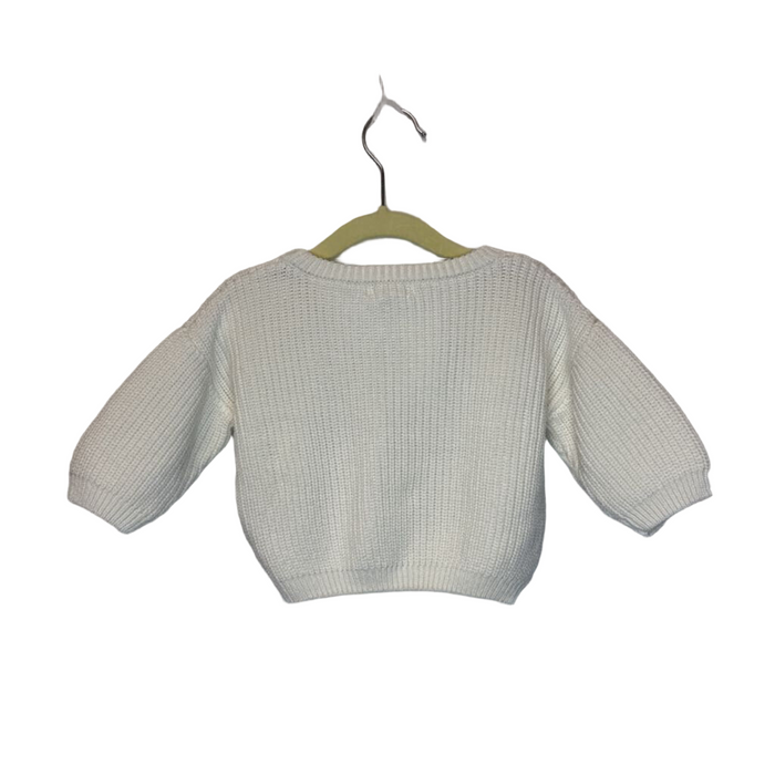 Cable Knit Crew Neck Sweater