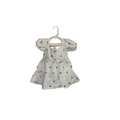 Cap Sleeve Empire Waist Dress / Flowers