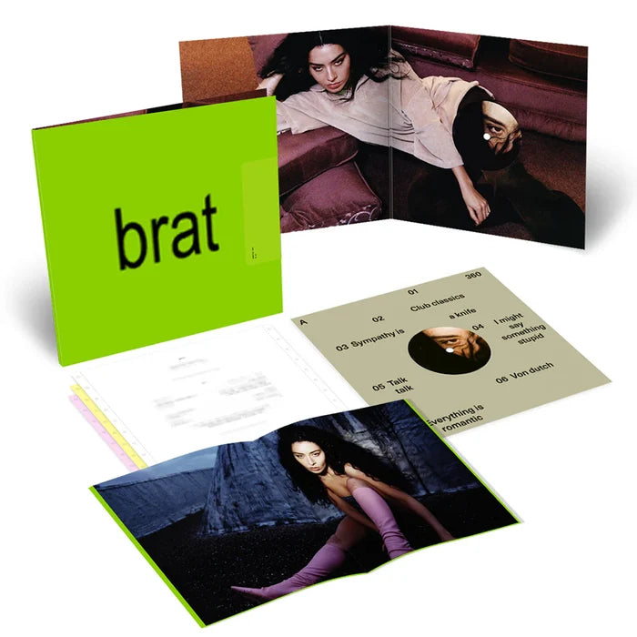 Charlie XCX - BRAT (Repress) - LP - Translucent Black Vinyl