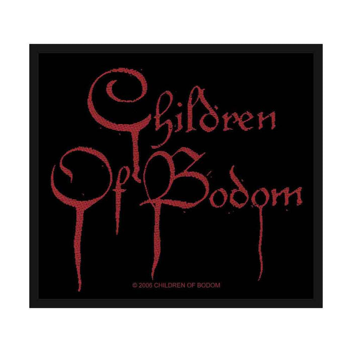Children Of Bodom Standard Patch: Blood Logo