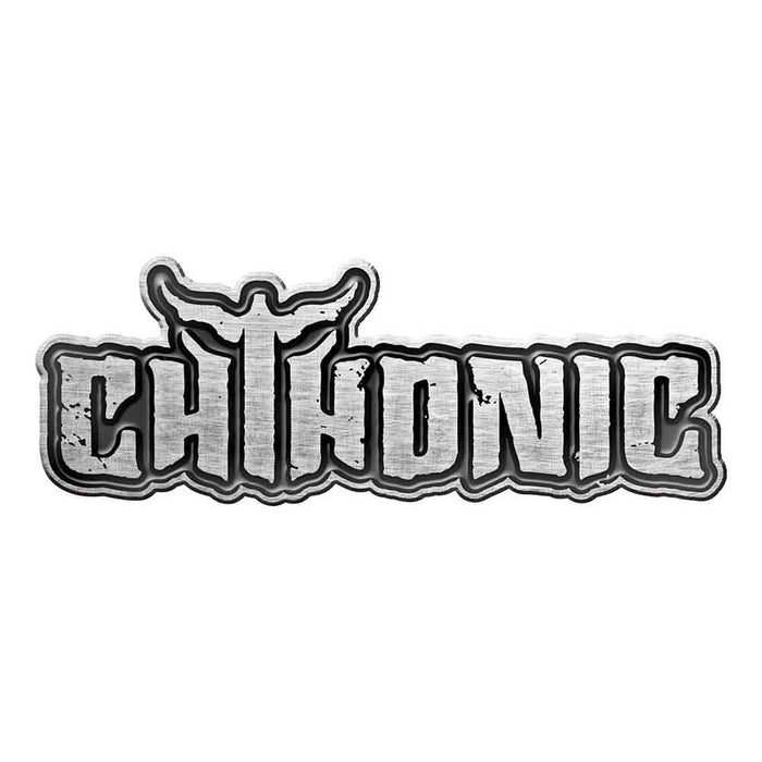 Chthonic Pin Badge: Logo (Die-Cast Relief)