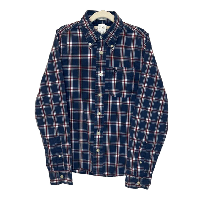 Collared Button-Up Shirt