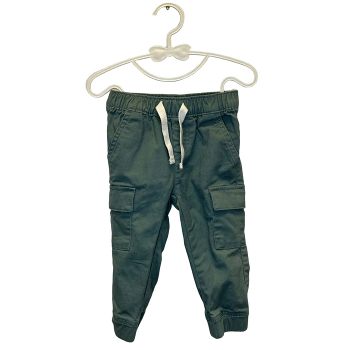 Elastic Waist Cargo Pants