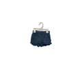 Elastic Waist Denim Shorts