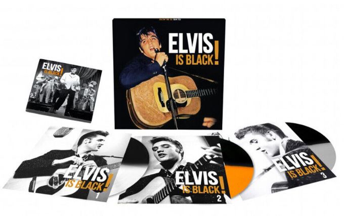 Elvis Presley - Elvis Is Black! (3-LP Deluxe Box, coloured Vinyl, Ltd.) - 3LP - Vinyl