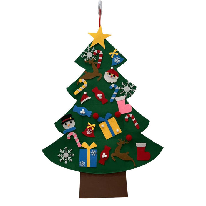 Felt Wall Hanging Christmas Tree + Attachments