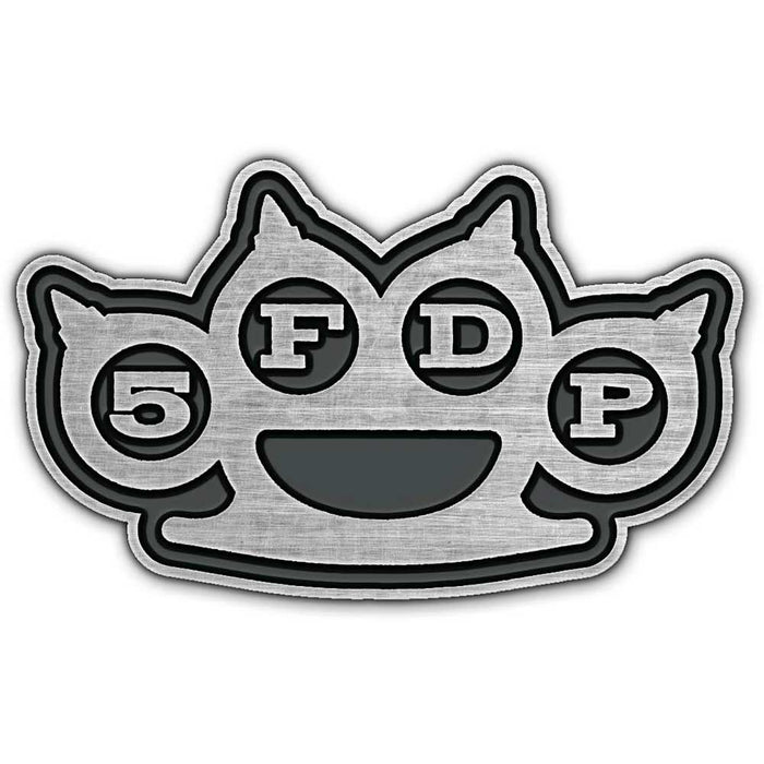 Five Finger Death Punch Pin Badge: Knuckles