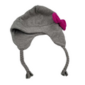 Fleece Winter Hat / Bow