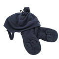 Fleece Winter Hat + Mittens