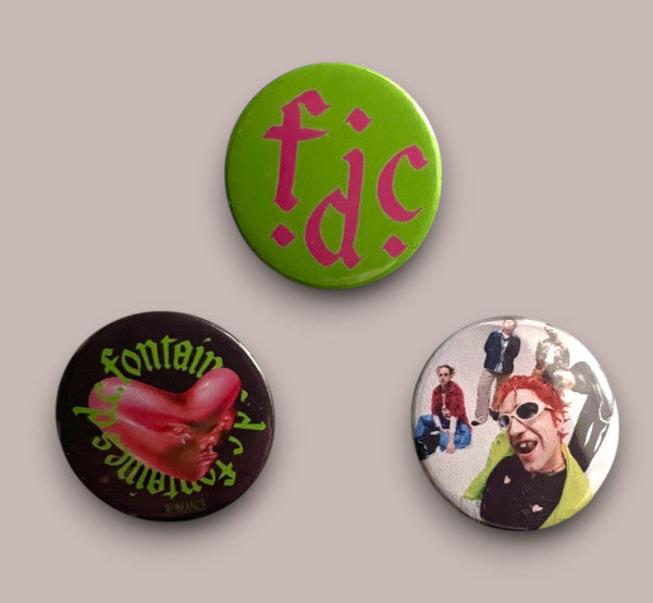Fontaines D.C. - Set of 3 Button Badges Set B - Badge