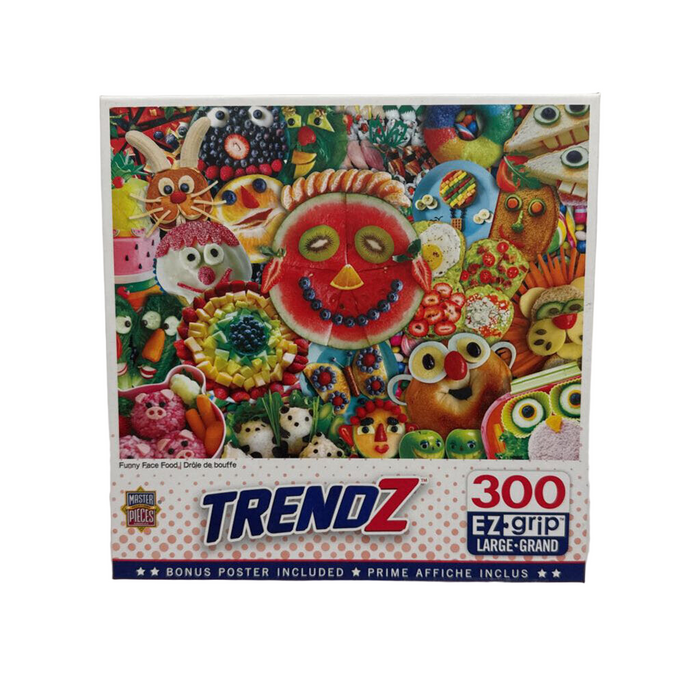 Funny Face Food Puzzle