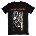 Ghost Unisex T-Shirt: Here's Papa - Black