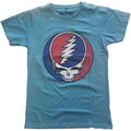 Grateful Dead Unisex T-Shirt: Steal Your Face Classic - Blue