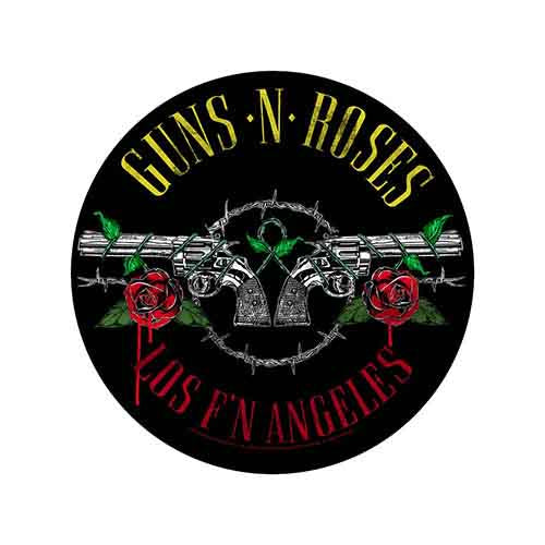 Guns N' Roses Circular Back Patch: Los F'N Angeles