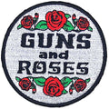 Guns N' Roses Circular Standard Patch: Roses