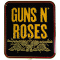 Guns N' Roses Pin Badge: Stacked Black