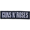 Guns N' Roses Standard Patch: Text Logo