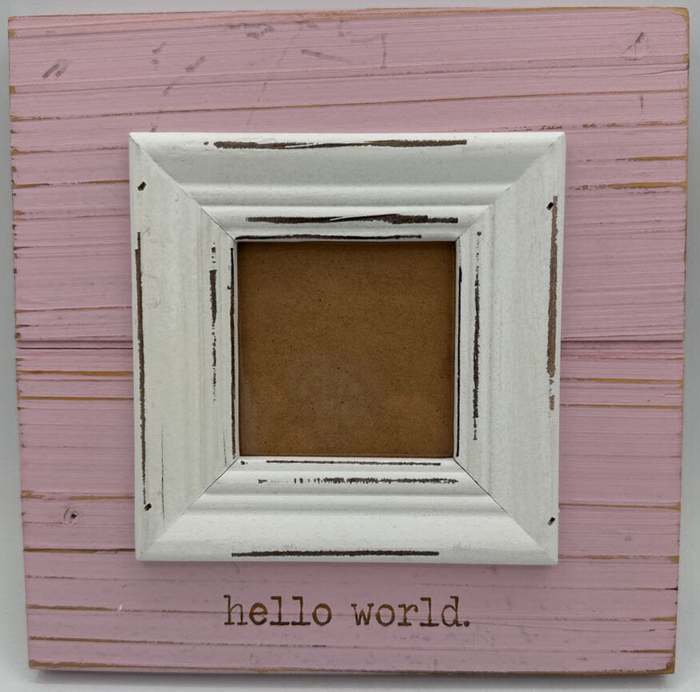 Hello World Picture Frame