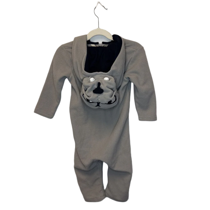 Hooded GA Bulldog Onesie