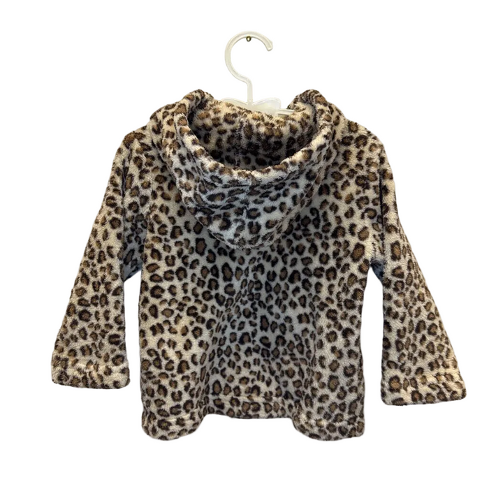 Hooded Zip Up Fleece Jacket
