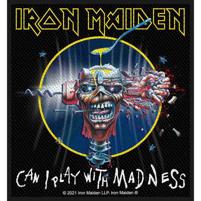 Iron Maiden Standard Patch: Can I Play With Madness