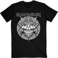 Iron Maiden Unisex T-Shirt: Senjutsu Samurai Graphic White - Black