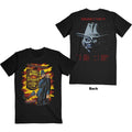 Iron Maiden Unisex T-Shirt: Stranger In A Strange Land (Back Print) - Black