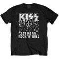 KISS Unisex T-Shirt: Let Me Go - Black