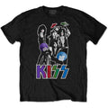 KISS Unisex T-Shirt: Umbrellas - Black