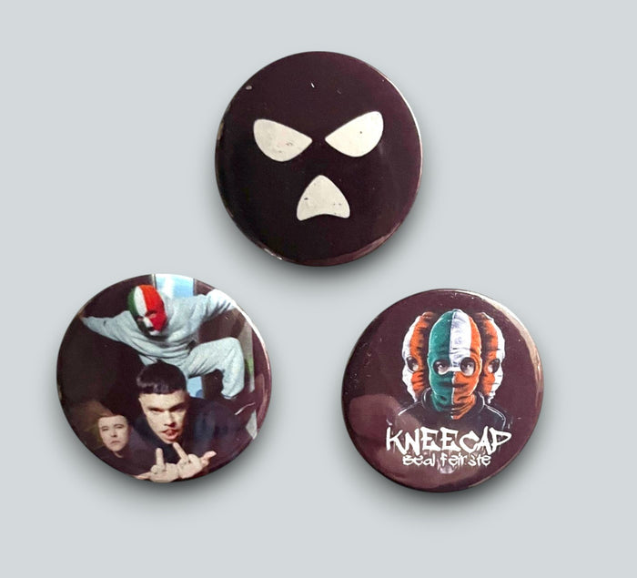 Kneecap - Set of 3 Button Badges - Badge