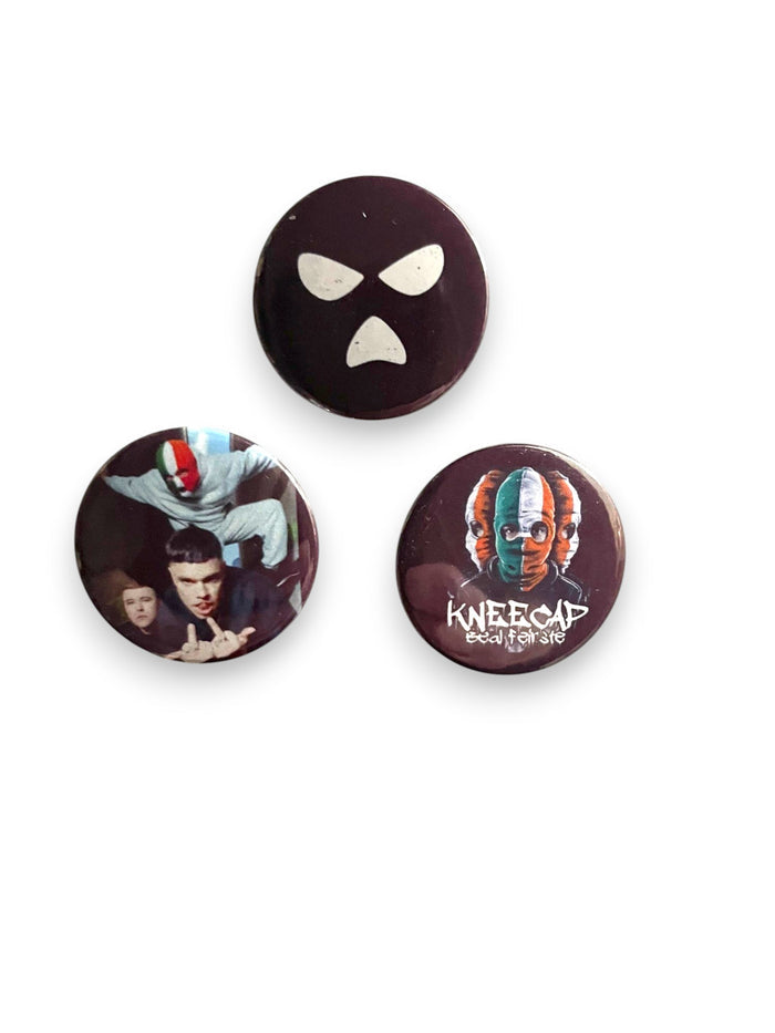 Kneecap - Set of 3 Button Badges - Badge