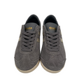 Lace Up Sneaker / Gold Stripes