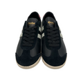 Lace Up Sneaker / Green Stripes