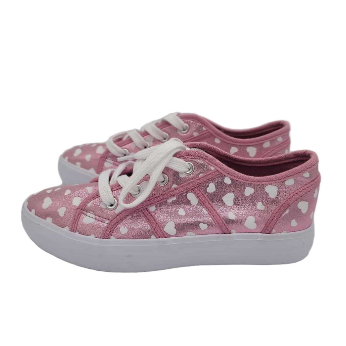 Lace Up Sneakers / Hearts