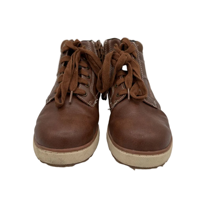 Lace Up & Zip Side High Tops