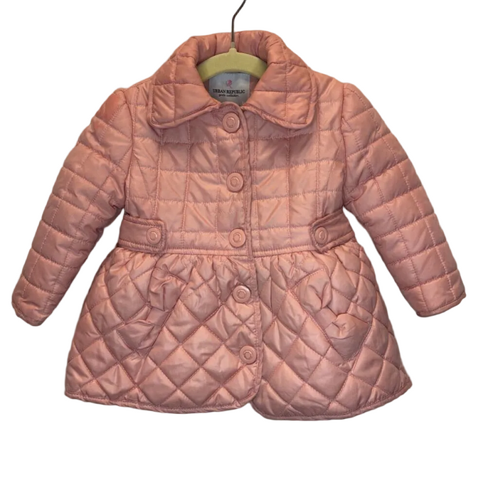 LS Collared Puffy Snap Coat