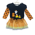 LS Cotton Dress / Boo + Tutu Bottom