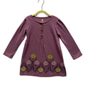 LS Cotton Dress / Flowers