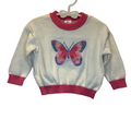 LS Crewneck Sweater / Butterfly