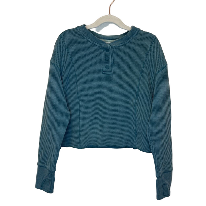 LS Cropped Athletic Shirt