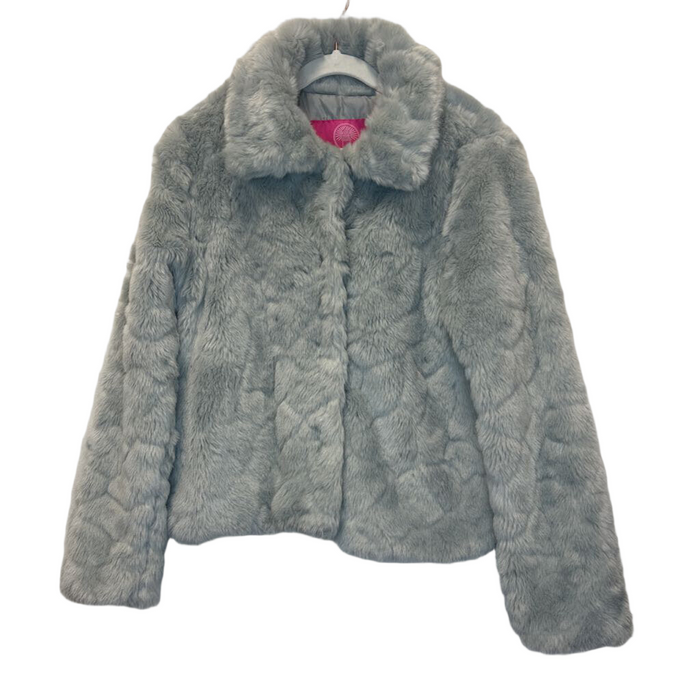 LS Faux Fur Coat/Snap